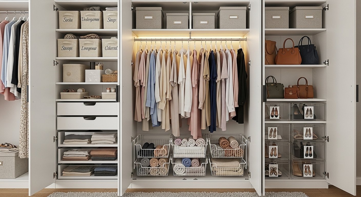 How to Transform Your Cabinet Closet into an Organized Haven