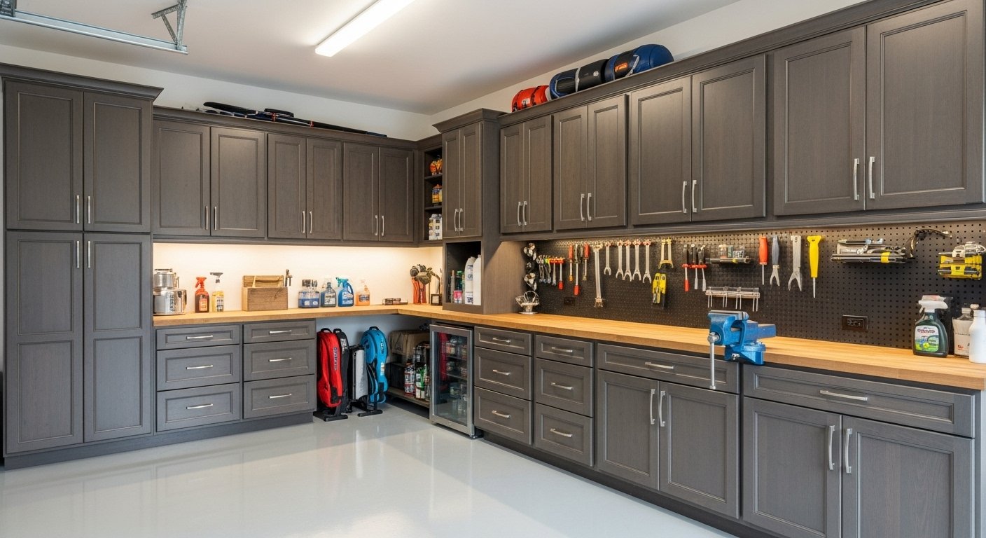 How to Transform Your Garage with Stylish and Functional Cabinets?